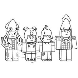 99 Noches en el Bosque - Dibujos para colorear gratis