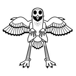 Dibujo 99 Noches en el Bosque (Videojuegos) #221575 para imprimir y colorear