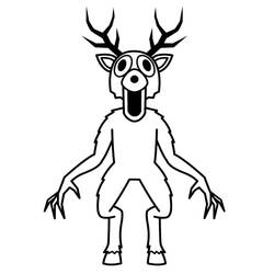 Dibujo 99 Noches en el Bosque (Videojuegos) #221586 para imprimir y colorear