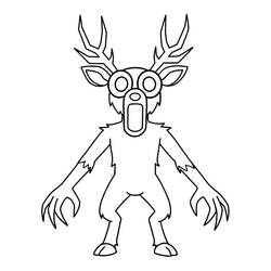 Dibujo 99 Noches en el Bosque (Videojuegos) #221592 para imprimir y colorear