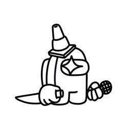 Dibujos para colorear: Among Us - Dibujos para Colorear e Imprimir Gratis