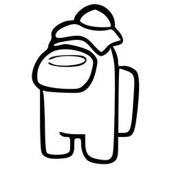 Dibujo para colorear: Among Us (Videojuegos) #171974 - Dibujos para Colorear e Imprimir Gratis