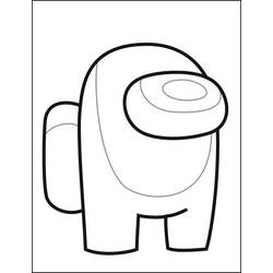 Dibujo Among Us (Videojuegos) #171975 para imprimir y colorear