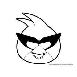 Dibujo para colorear: Angry Birds (Videojuegos) #25018 - Dibujos para Colorear e Imprimir Gratis