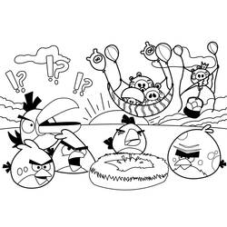 Dibujo para colorear: Angry Birds (Videojuegos) #25020 - Dibujos para Colorear e Imprimir Gratis
