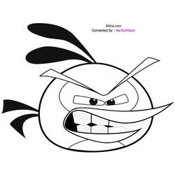 Dibujo para colorear: Angry Birds (Videojuegos) #25032 - Dibujos para Colorear e Imprimir Gratis