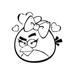 Dibujo para colorear: Angry Birds (Videojuegos) #25037 - Dibujos para Colorear e Imprimir Gratis