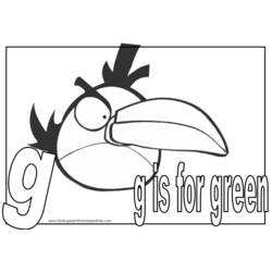 Dibujo para colorear: Angry Birds (Videojuegos) #25080 - Dibujos para Colorear e Imprimir Gratis