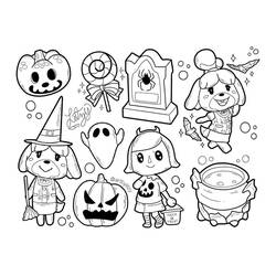 Dibujos para colorear: Animal Crossing - Dibujos para Colorear e Imprimir Gratis