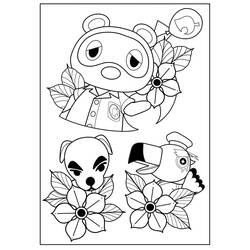 Dibujo Animal Crossing (Videojuegos) #179111 para imprimir y colorear