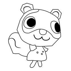 Dibujo Animal Crossing (Videojuegos) #179123 para imprimir y colorear