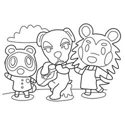 Dibujo Animal Crossing (Videojuegos) #179144 para imprimir y colorear