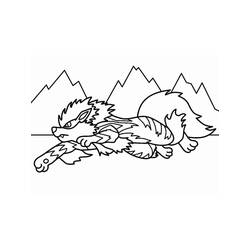 Dibujo Arcanine (Videojuegos) #181815 para imprimir y colorear