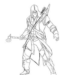 Dibujos para colorear: Assassin's Creed - Dibujos para colorear