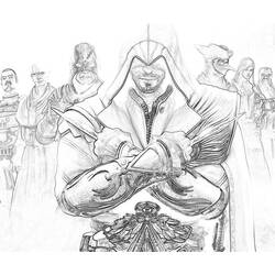 Dibujo para colorear: Assassin's Creed (Videojuegos) #111940 - Dibujos para Colorear e Imprimir Gratis