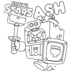 Dibujo para colorear: Brawl Stars (Videojuegos) #175452 - Dibujos para Colorear e Imprimir Gratis