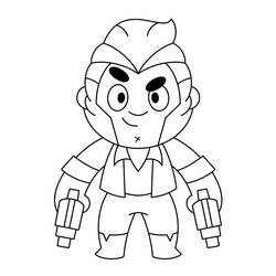 Dibujo para colorear: Brawl Stars (Videojuegos) #175467 - Dibujos para Colorear e Imprimir Gratis