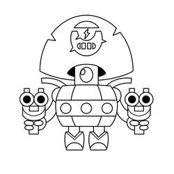 Dibujo para colorear: Brawl Stars (Videojuegos) #175469 - Dibujos para Colorear e Imprimir Gratis