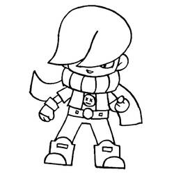 Dibujo para colorear: Brawl Stars (Videojuegos) #175495 - Dibujos para Colorear e Imprimir Gratis