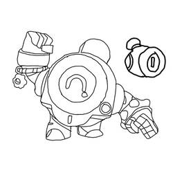 Dibujo para colorear: Brawl Stars (Videojuegos) #175501 - Dibujos para Colorear e Imprimir Gratis