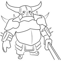 Dibujo para colorear: Clash Royale (Videojuegos) #200929 - Dibujos para Colorear e Imprimir Gratis