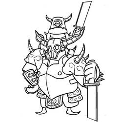 Dibujo para colorear: Clash Royale (Videojuegos) #200942 - Dibujos para Colorear e Imprimir Gratis