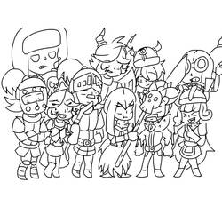 Dibujo para colorear: Clash Royale (Videojuegos) #200951 - Dibujos para Colorear e Imprimir Gratis