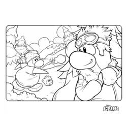 Dibujo para colorear: Club Penguin (Videojuegos) #170327 - Dibujos para Colorear e Imprimir Gratis