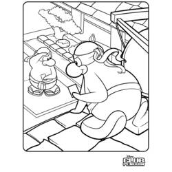 Dibujo para colorear: Club Penguin (Videojuegos) #170336 - Dibujos para Colorear e Imprimir Gratis