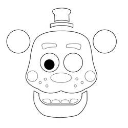 Dibujo Five Nights at Freddy’s (FNAF) (Videojuegos) #199585 para imprimir y colorear