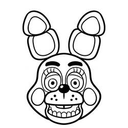 Dibujo para colorear: Five Nights at Freddy’s (FNAF) (Videojuegos) #199600 - Dibujos para Colorear e Imprimir Gratis