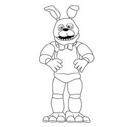 Dibujos para colorear: Five Nights at Freddy’s (FNAF) - Dibujos para Colorear e Imprimir Gratis