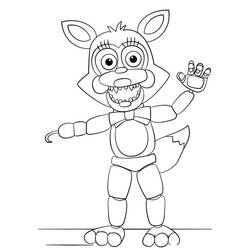 Dibujo Five Nights at Freddy’s (FNAF) (Videojuegos) #199612 para imprimir y colorear