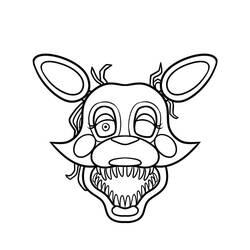 Dibujo Five Nights at Freddy’s (FNAF) (Videojuegos) #199635 para imprimir y colorear