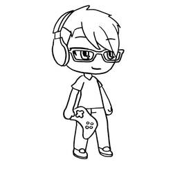 Dibujo para colorear: Gacha Life (Videojuegos) #174505 - Dibujos para Colorear e Imprimir Gratis