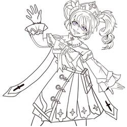 Dibujo Genshin Impact (Videojuegos) #211657 para imprimir y colorear