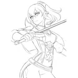 Dibujo Genshin Impact (Videojuegos) #211681 para imprimir y colorear