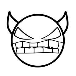 Dibujo Geometry Dash (Videojuegos) #221082 para imprimir y colorear