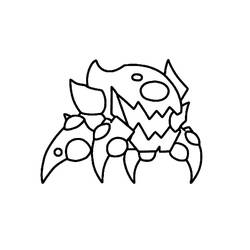Dibujo Geometry Dash (Videojuegos) #221096 para imprimir y colorear