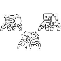 Dibujo Geometry Dash (Videojuegos) #221102 para imprimir y colorear