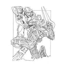 Dibujo para colorear: Halo (Videojuegos) #200141 - Dibujos para Colorear e Imprimir Gratis