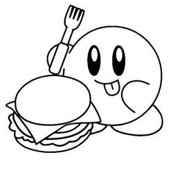 Dibujo Kirby (Videojuegos) #177673 para imprimir y colorear