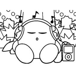 Dibujo Kirby (Videojuegos) #177675 para imprimir y colorear