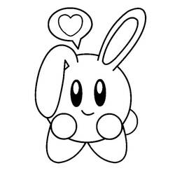 Dibujo Kirby (Videojuegos) #177678 para imprimir y colorear