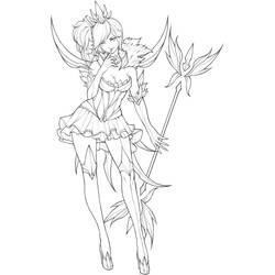 Dibujos para colorear: League of Legends - Dibujos para Colorear e Imprimir Gratis