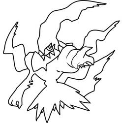 Dibujo Legendary Pokemon (Videojuegos) #202433 para imprimir y colorear