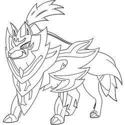 Legendary Pokemon - Dibujos para colorear gratis
