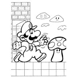 Dibujo para colorear: Mario Bros (Videojuegos) #112480 - Dibujos para Colorear e Imprimir Gratis