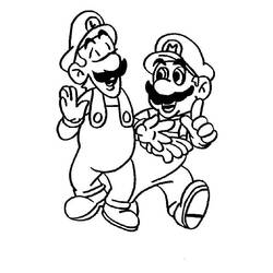 Dibujo para colorear: Mario Bros (Videojuegos) #112535 - Dibujos para Colorear e Imprimir Gratis