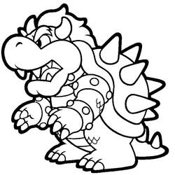 Dibujo para colorear: Mario Bros (Videojuegos) #112559 - Dibujos para Colorear e Imprimir Gratis